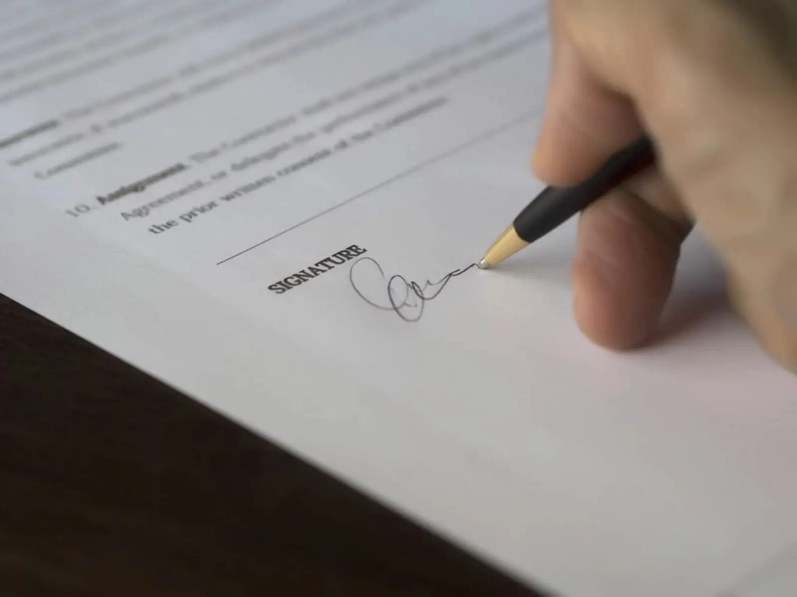 Probate paperwork