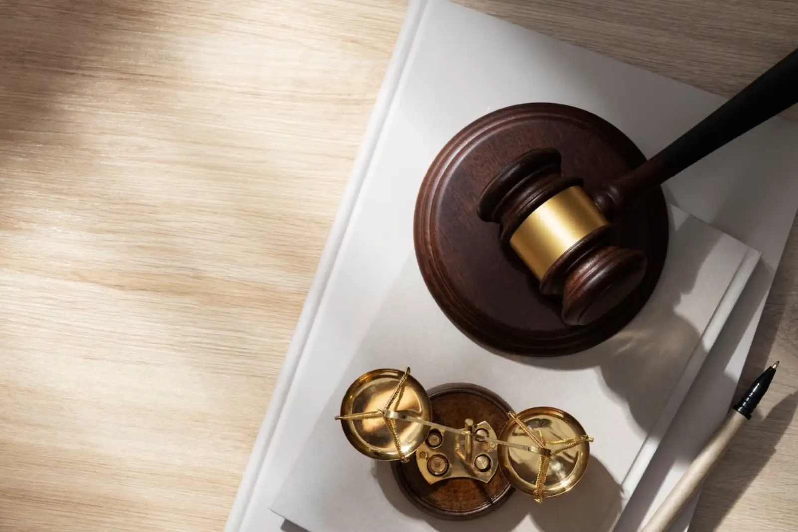 Probate paperwork and legal documents